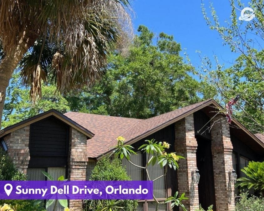 Orlando Roofing Company, Gravity Roofing finished roof replacement on Sunny Dell Drive.