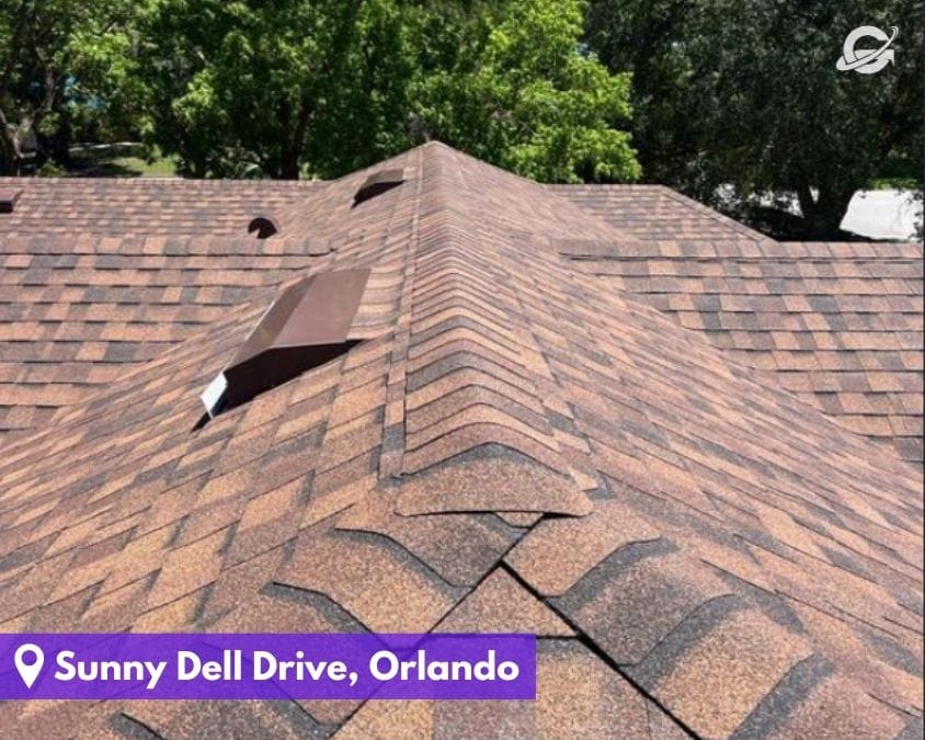 Orlando Roofing Company, Gravity Roofing new roof installation on Sunny Dell Drive.