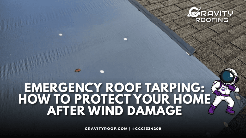 how to tarp a roof