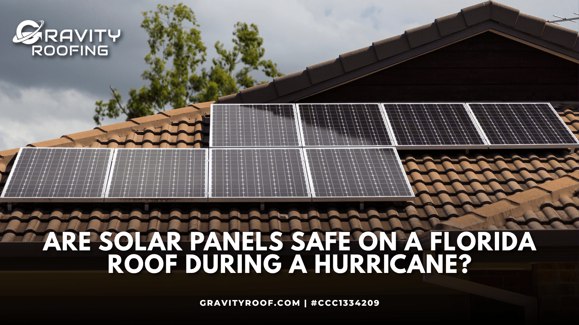 are solar panels safe during a hurricane