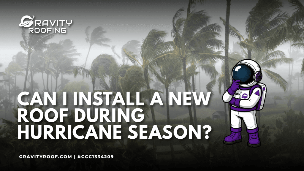 Can you replace a roof in the rain