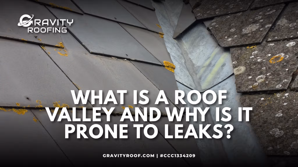 What is a roof valley