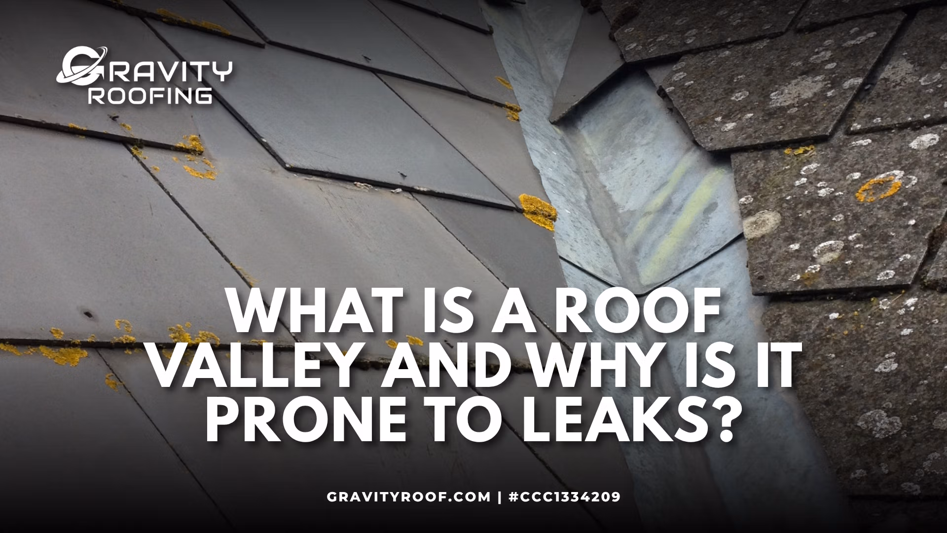 What is a roof valley