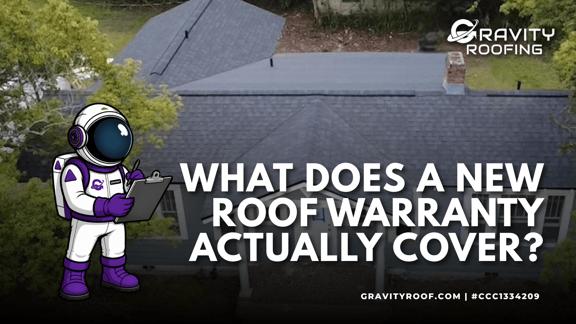 What does a new roof warranty cover