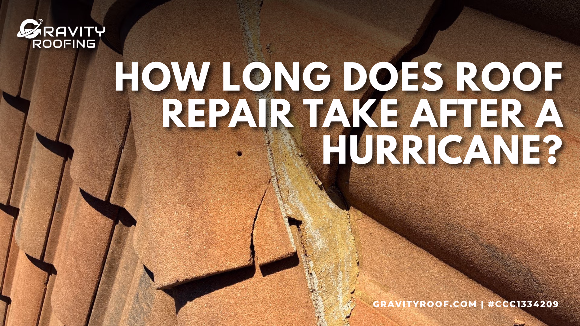 How long does roof repair take after hurricane damage