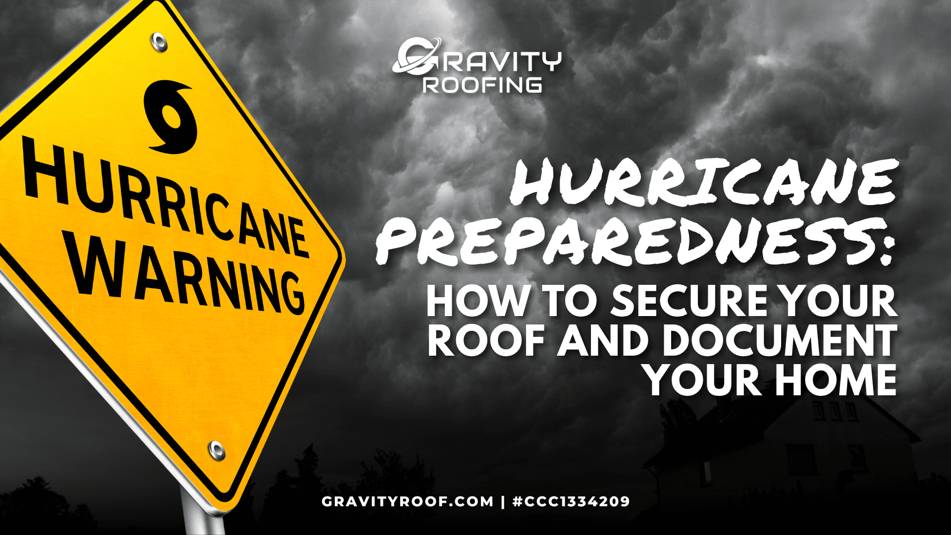 Prepare roof for hurricane season on a Central Florida home