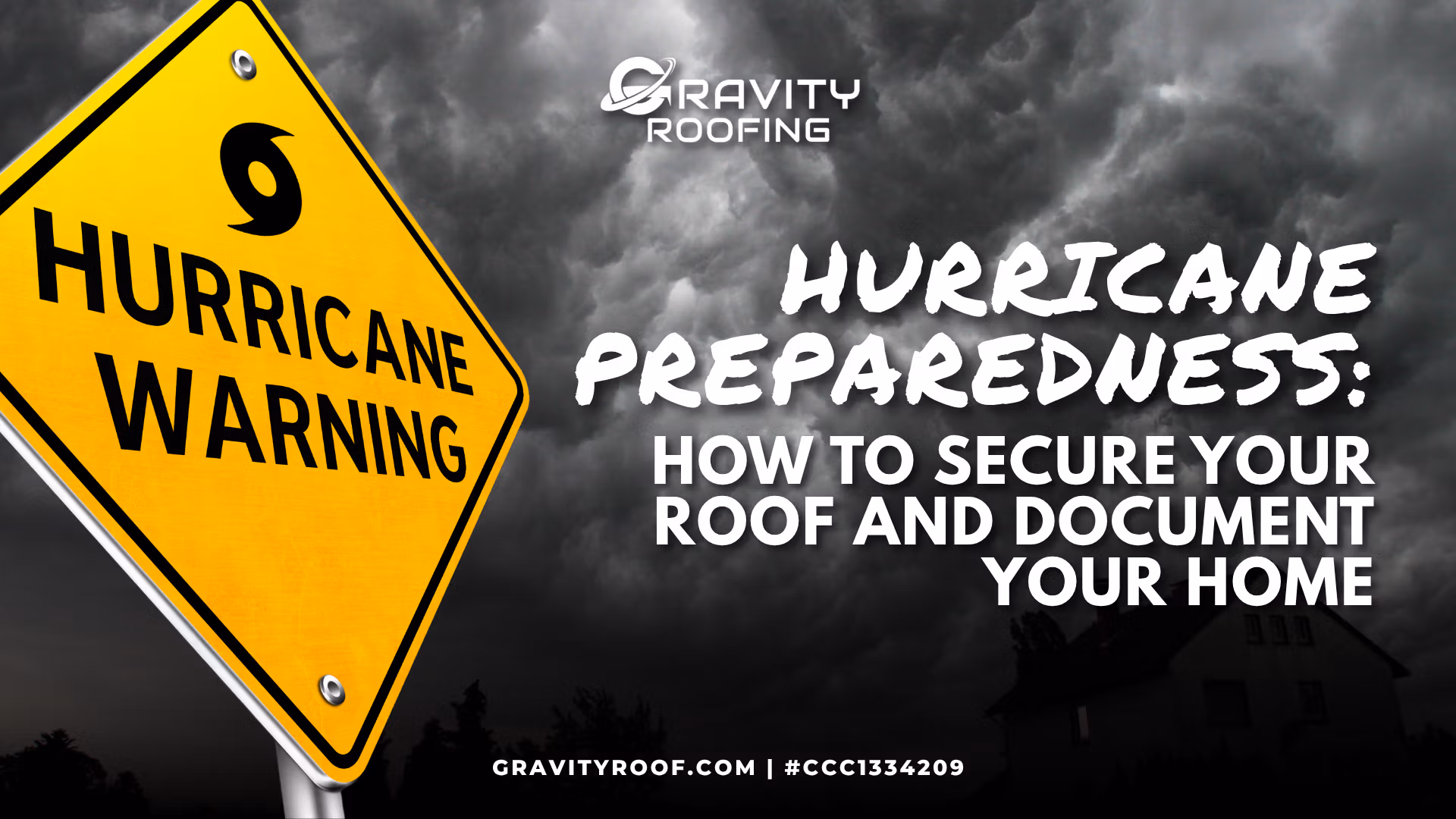 Prepare roof for hurricane season on a Central Florida home