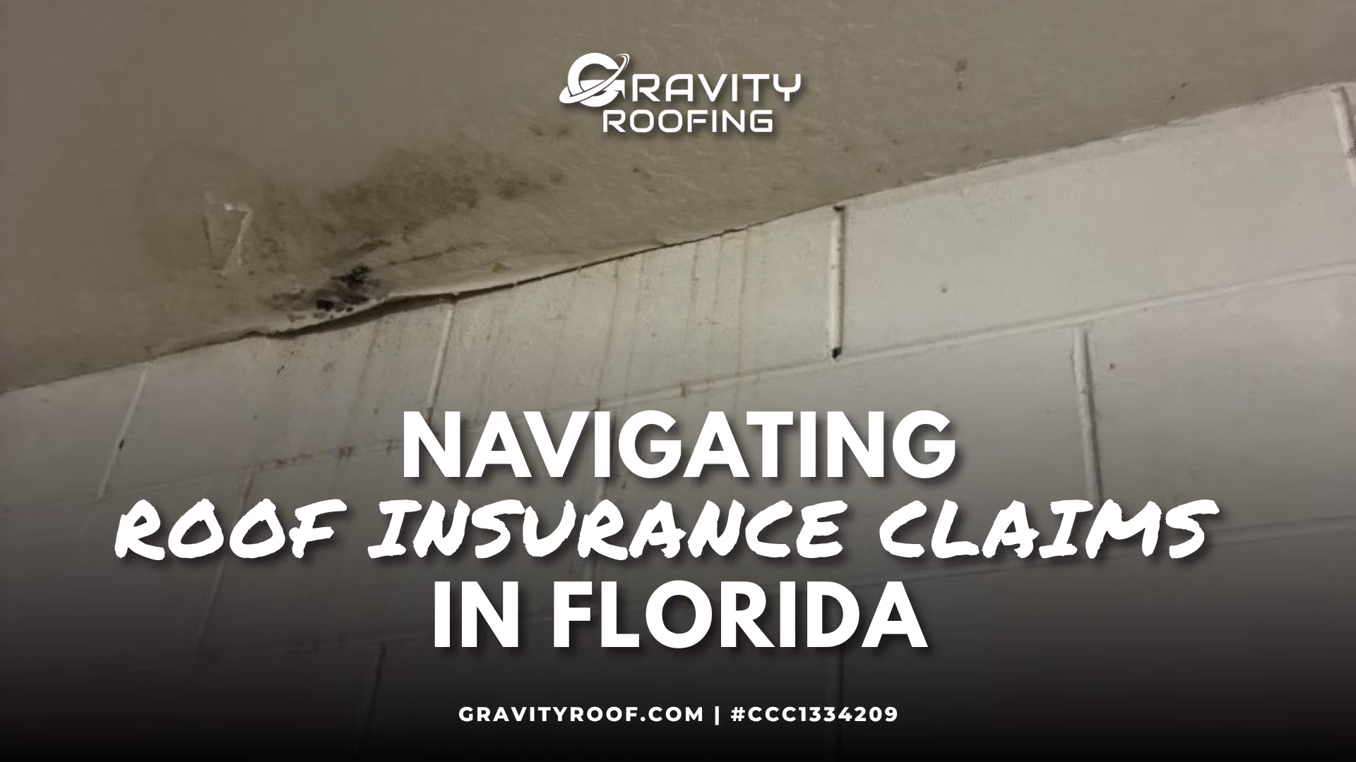 Roof insurance claim documentation after a Florida storm