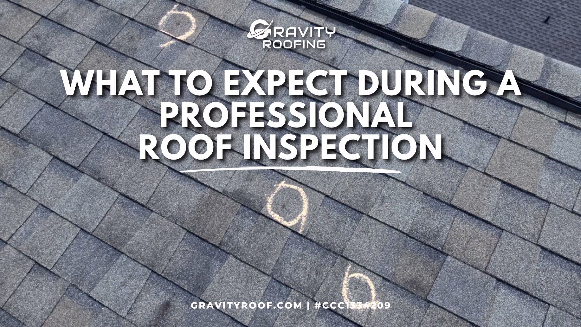 Professional roof inspection on a Central Florida home