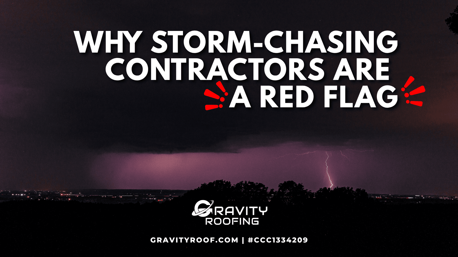 Storm chasing contractors warning after a Florida storm