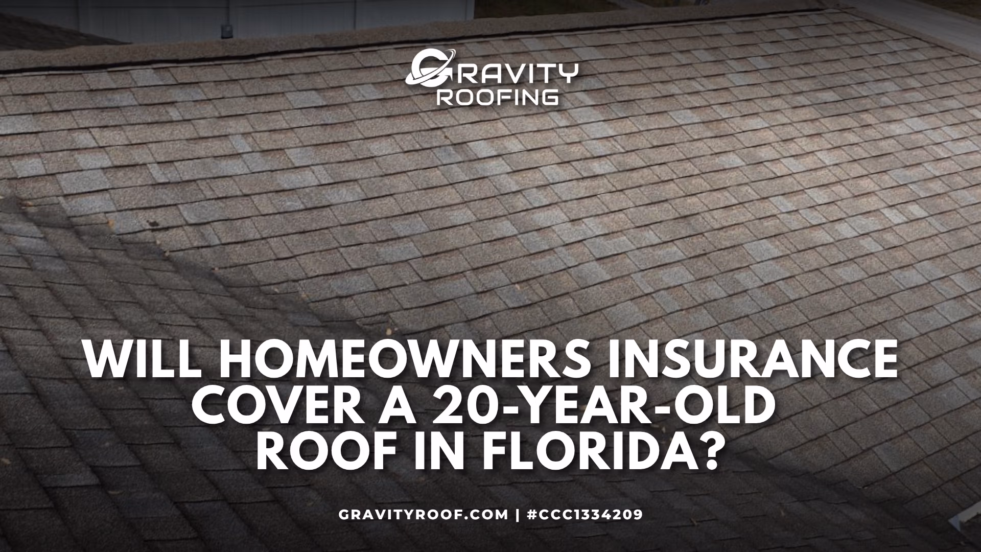 Professional inspection helping answer if insurance cover 20 year old roof damage.