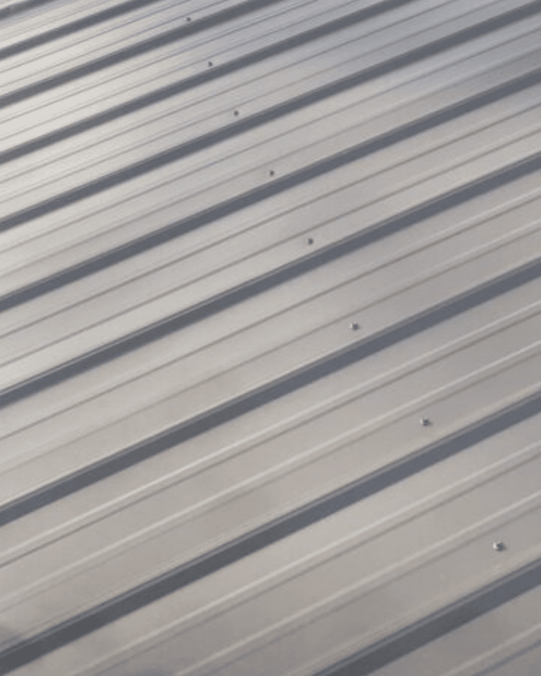 Exposed fastener metal roof