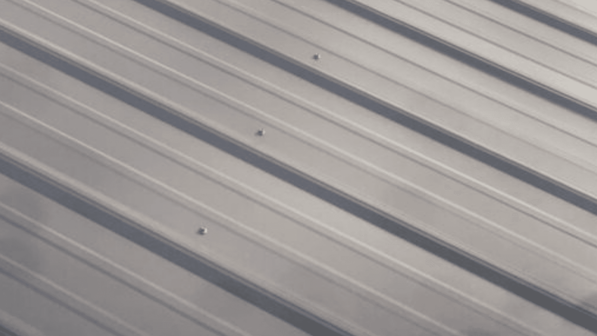Exposed fastener metal roofing