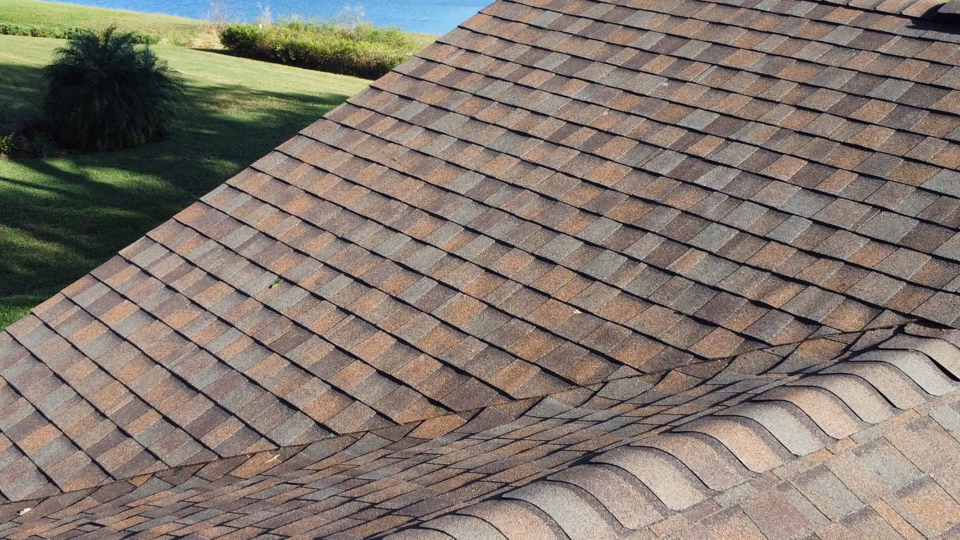 Traditional steep-slope residential roof