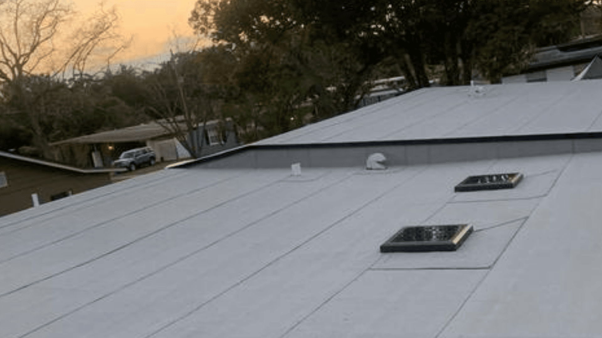Flat and low-slope membrane roofing system